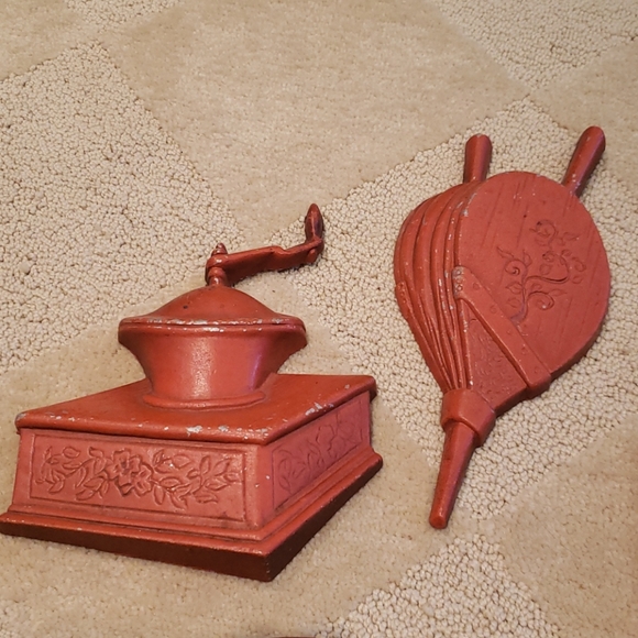 Sexton Wall Decor Vintage Kitchen, Dark Orange - Picture 4 of 6